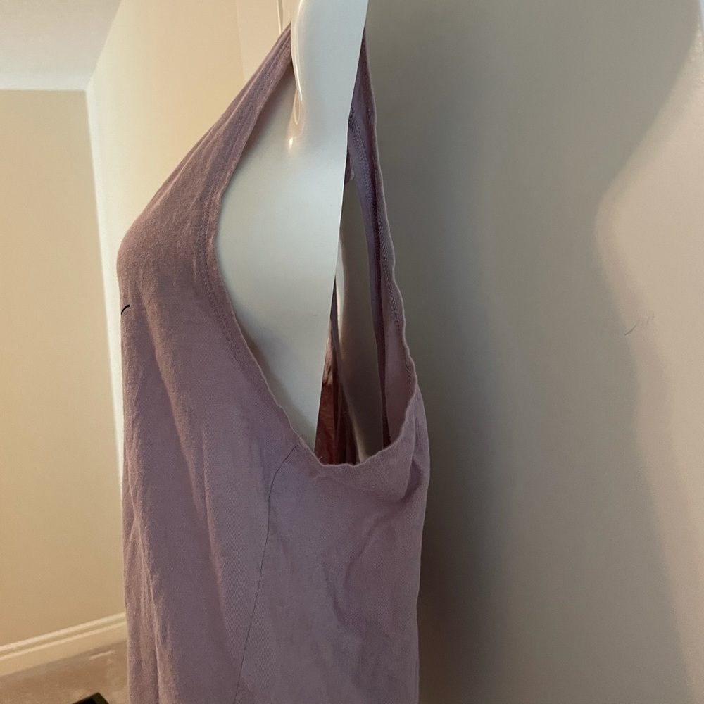 PINK Tank Top W/ Back Cutout - Picture 2 of 5